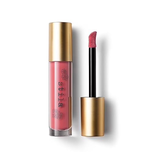 Stila Convertible Color Nourishing Liqua-Tint, Fresh Poppy | Hydrating Liquid Blush & Lip Tint with Hyaluronic Acid | Lightweight Skin-Boosting Liquid Beauty & Personal Care stila