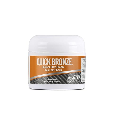 Pro Tan, Quick Bronze, Top Coat Sheen, Dark Brown Posing Gel, Instant Color, Streak Free, Dries Quickly, Water Resistant, 2 oz. Beauty & Personal Care Pro Tan