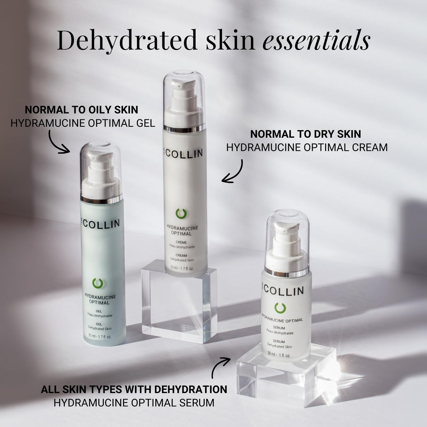 G.M. COLLIN Hydramucine Optimal Cream | Daily Face Moisturizer for Normal to Dry Skin | Firming Facial Lotion Beauty & Personal Care G.M. COLLIN