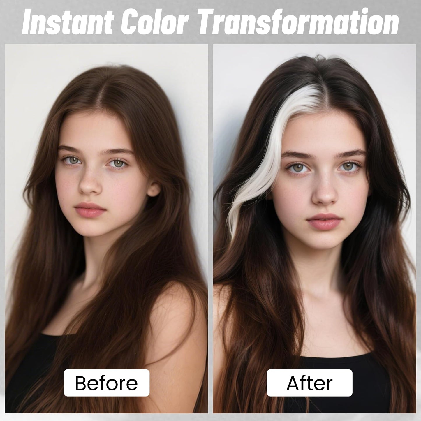 White Hair Spray, Seaboll Temporary Hair Color Spray for Kids Women Men-4.06 oz- Safe Non Sticky Washable One Day Hair Dye Spray,Disposable Beauty & Personal Care Seaboll