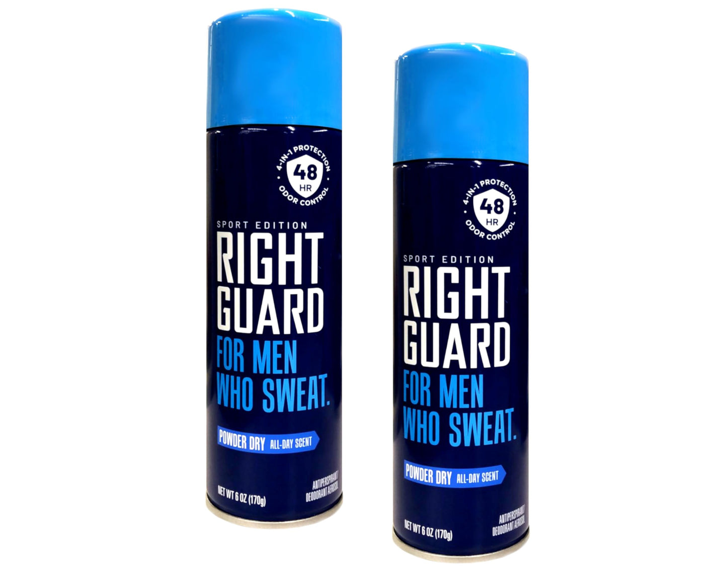 Right Guard Sport 6 Ounce Aerosol Powder Dry 48Hr Antiperspirant (Pack of 2) Beauty and Personal Care Right Guard