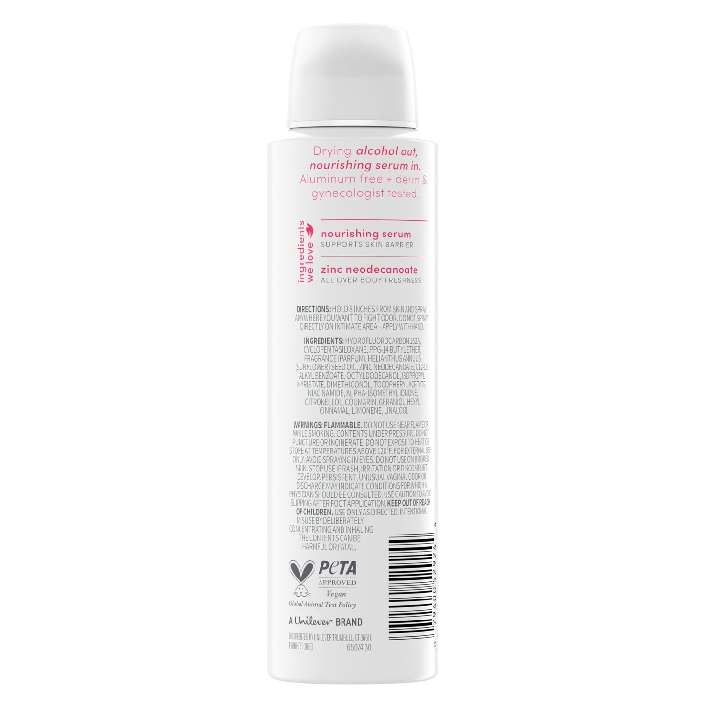 Dove Whole Body Deodorant Spray for Women, Alcohol Free, Scent: Berry Blush, 4 oz Beauty and Personal Care Dove