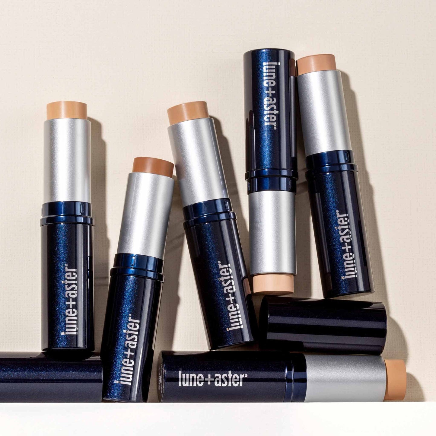 Lune+Aster Dawn To Dusk Foundation Stick | Mess-Free, Lightweight Formula, Medium To Full Coverage - Medium Deep, 1.0 Oz Beauty & Personal Care Lune+Aster