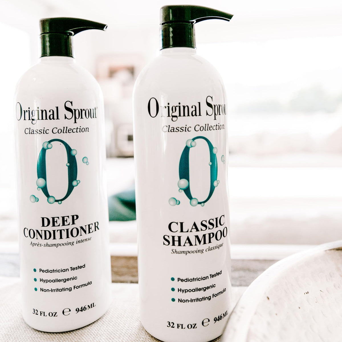 Original Sprout Classic Shampoo for All Hair Types, Sulfate Free and Vegan Shampoo, 32 oz. Bottle Beauty & Personal Care Original Sprout