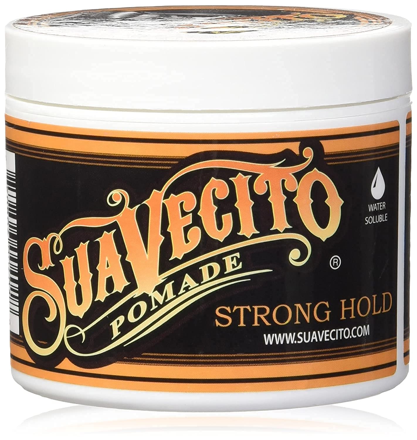 Suavecito Pomade Firme (Strong) Hold 5 oz, 1 Pack - Strong Hold Hair Pomade For Men - Medium Shine Water Based Flake Free Hair Gel - Easy To Wash Out Beauty & Personal Care Suavecito