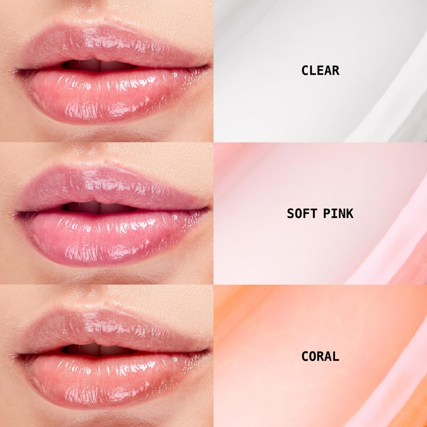 Ruby Kisses Lip Oil Booster, Hydrating Lip Gloss with Nourishing Natural Oil Blend, Jumbo Wand for Easy Application, Non-Sticky Formula (Soft Pink) Beauty & Personal Care Ruby Kisses