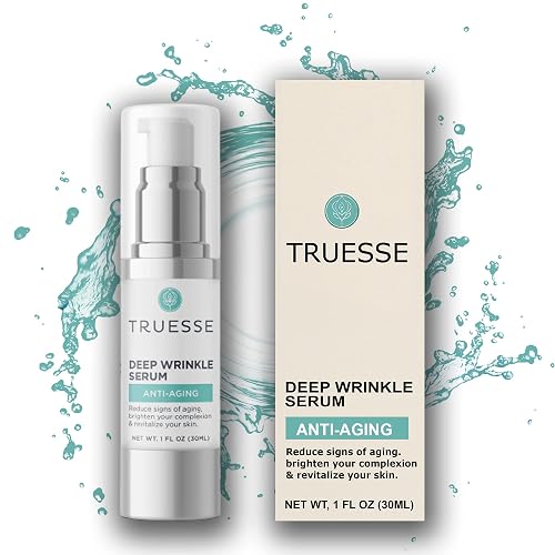 TRUESSE Deep Wrinkle Serum - Wrinkle Cream for Face - Anti Wrinkle Serum - Face Serum for Women - Ayurveda for Wrinkles, 1 fl oz… Beauty & Personal Care TRUESSE
