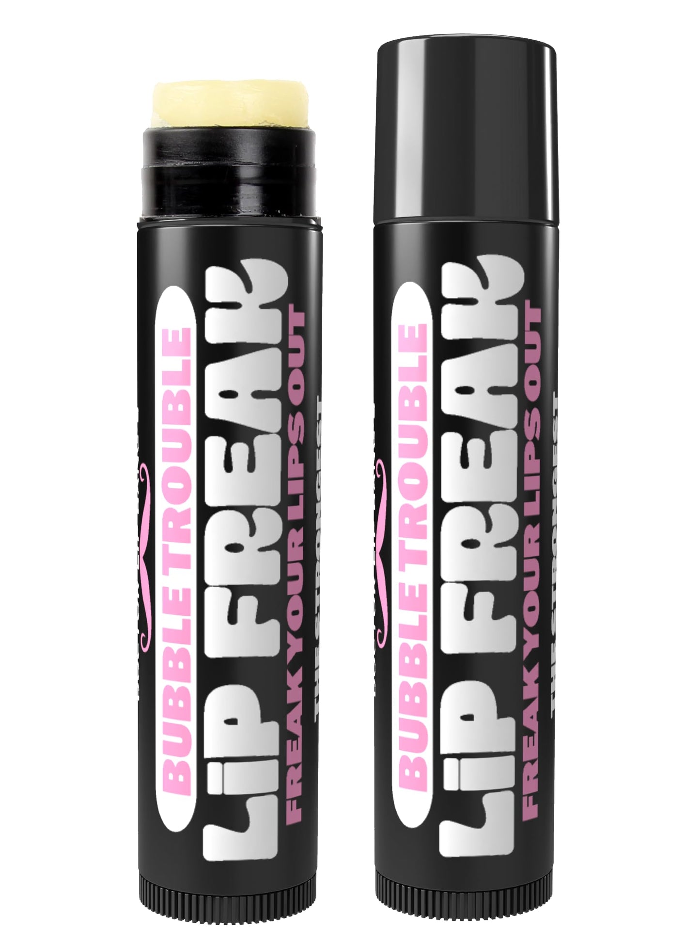 Doctor Lip Bang's BUZZING Lip Balm - Lip Freak - 100% All Natural - Cruelty Free - Bubble Trouble - 2 Pack Beauty and Personal Care Doctor Lip Bang's