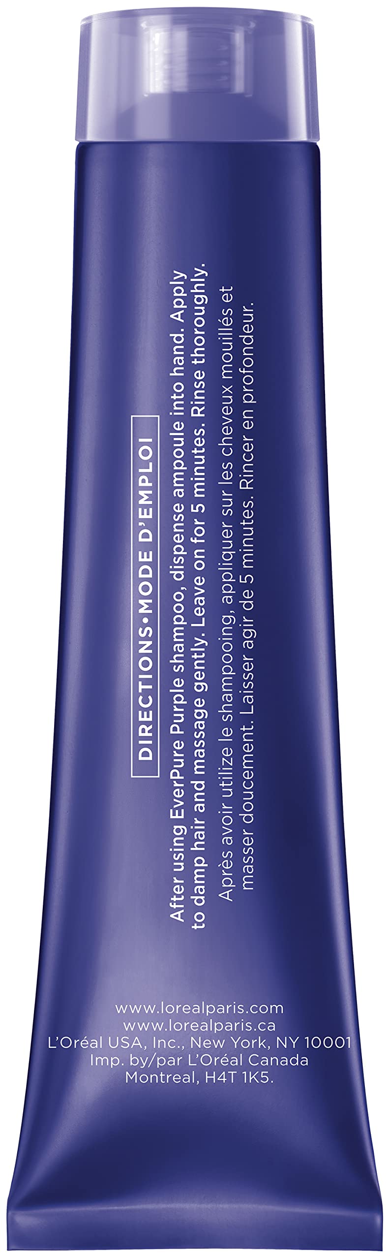L'Oreal Paris EverPure Ultra Pigmented Anti Brass Purple Rinse-Out Mask for Bleached, Blonde or Highlighted Hair, 3 Ounce Beauty & Personal Care L'Oreal Paris
