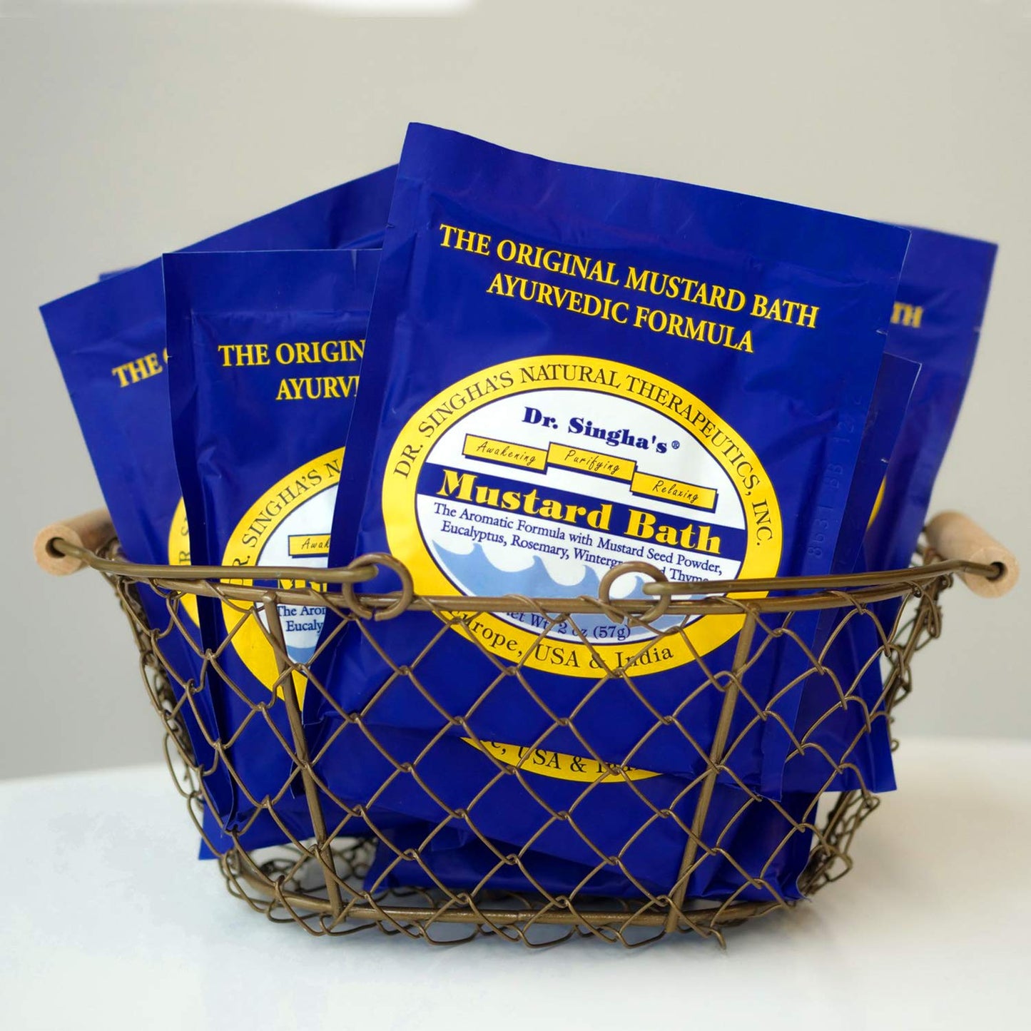 Dr. Singha's Mustard Bath, Therapeutic Bath Salts, 2 Oz Beauty and Personal Care Dr. Singha's