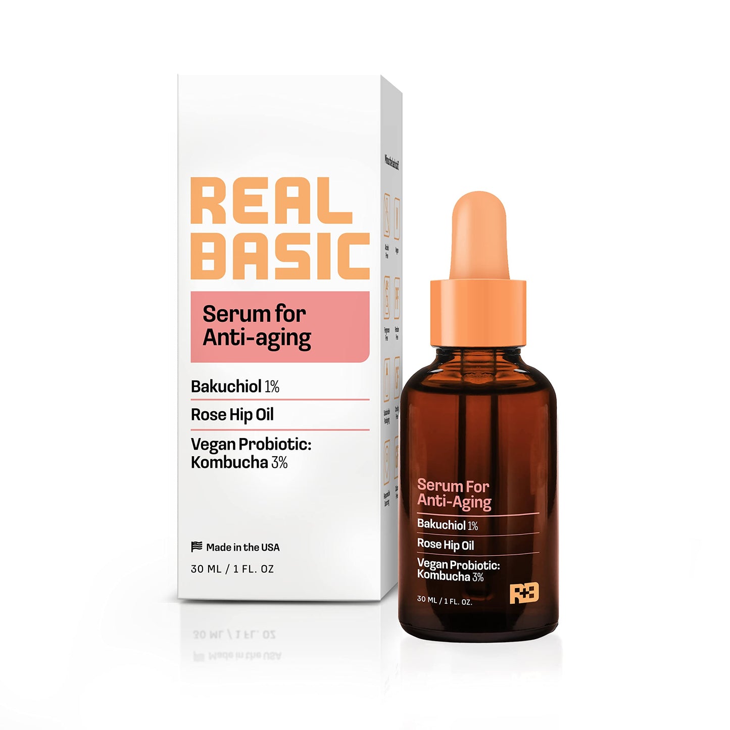 Real Basic Smooth It Out! Anti-Aging Skin Duo 2-PC Set - Includes our Serum for Anti-Aging and Serum for Hydration Beauty & Personal Care REAL BASIC