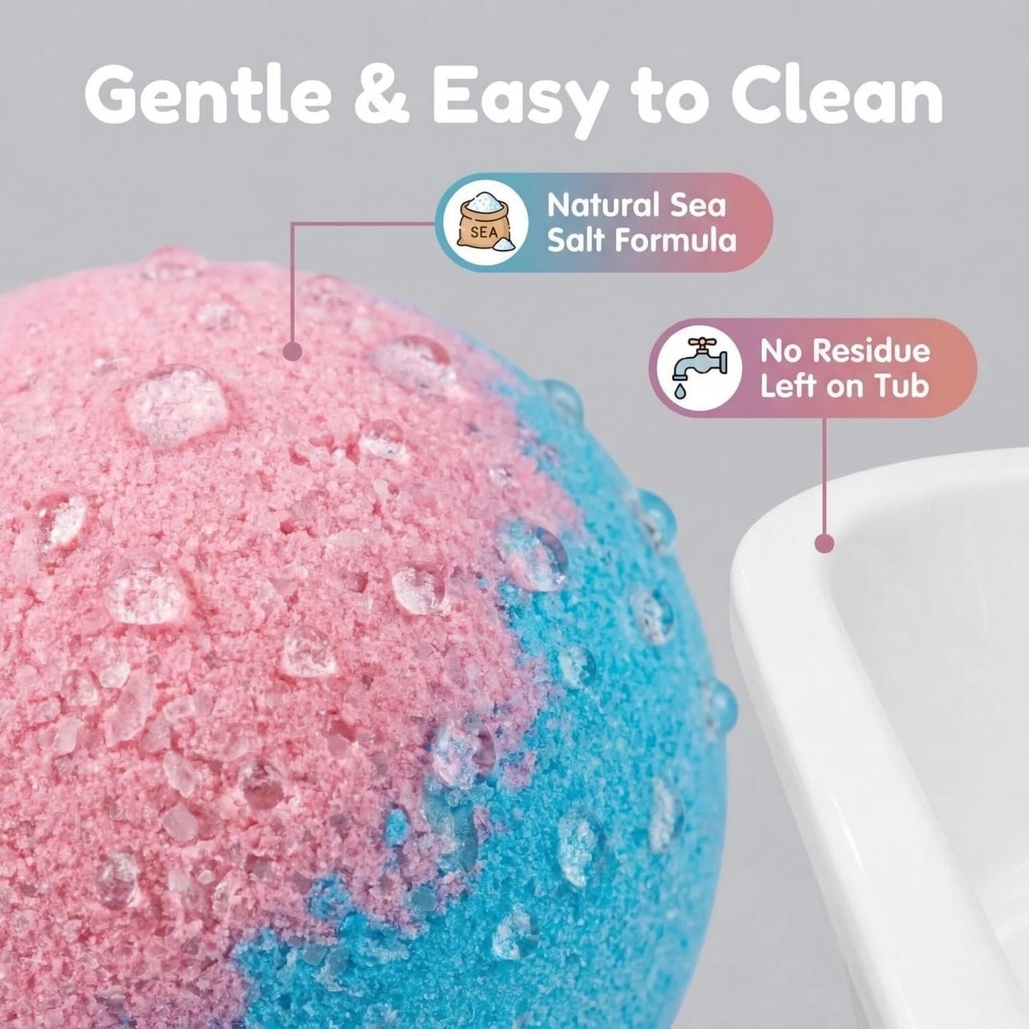2026 New Natural Bath Bombs for Kids with Mega Bubbles & Surprise Inside, 12/24 Pack Natural Colorful Bubble Fizzies with Toys Inside, Easter Basket Beauty and Personal Care marouen