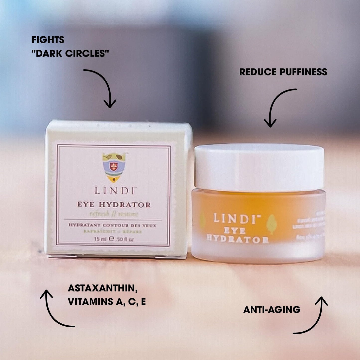 Lindi Skin - Eye Hydrator (0.5 Ounce / 15 Milliliter) Beauty & Personal Care Lindi Skin