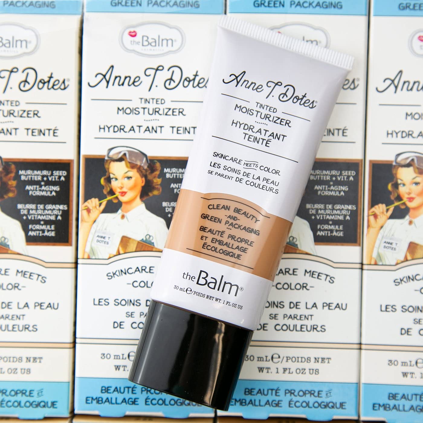 theBalm Anne T. Dotes Tinted Moisturizer #34, 34 (For Tan Skin), 1 fl. oz. Beauty & Personal Care theBalm