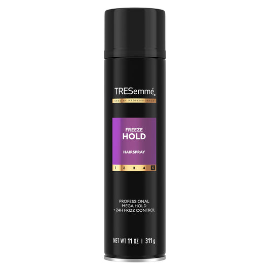 TRESemmé Hairspray Freeze Hold for 24-Hour Frizz Control and All-Day Humidity Resistance 11 Fl Oz Beauty & Personal Care TRESemmé