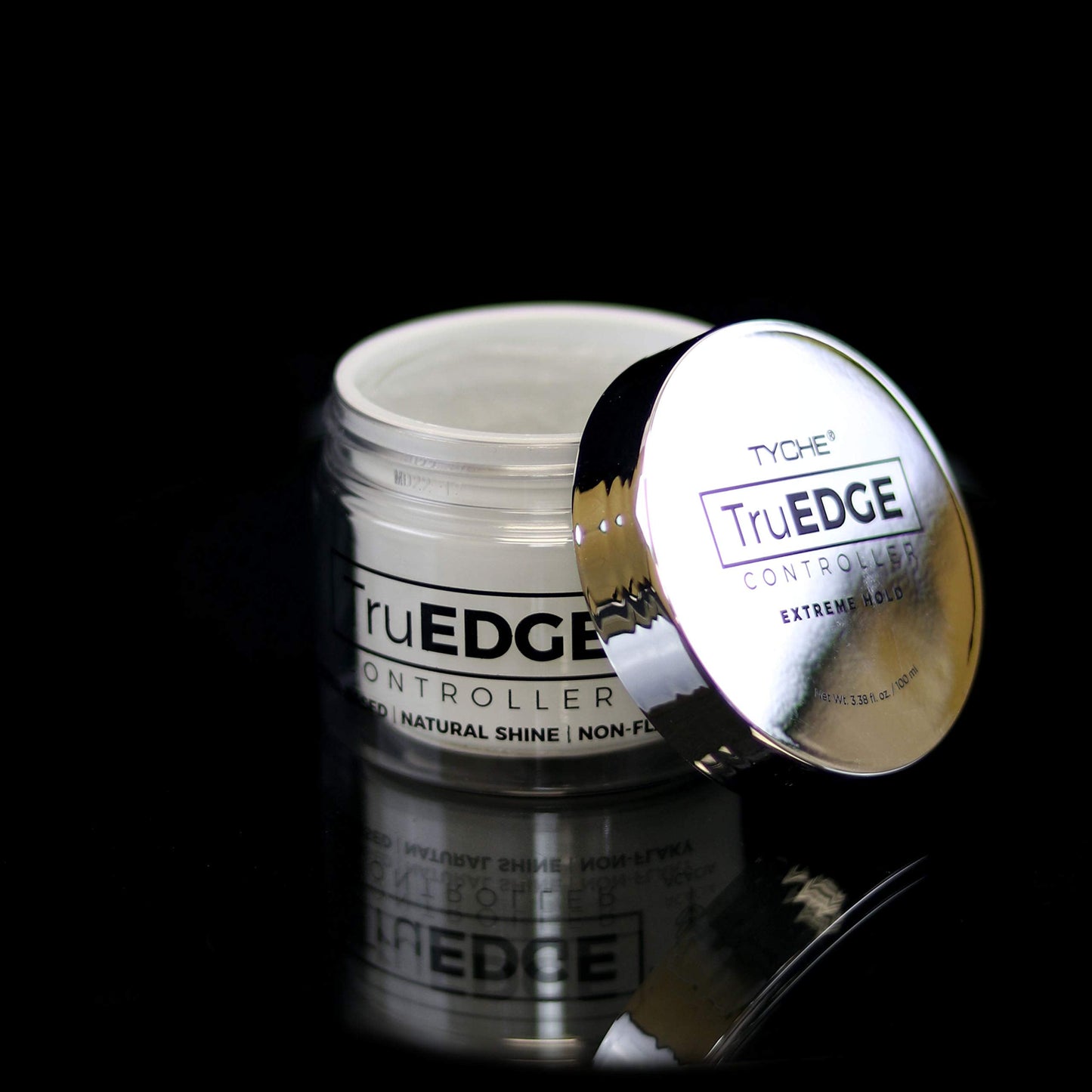 Tyche TruEDGE Controller Extreme Hold Water-Based Pomade - Ntaural Shine & Non-Flaky Scented Edge Control - Perfect for Hair-Braiding (Acacia) Beauty & Personal Care Tyche
