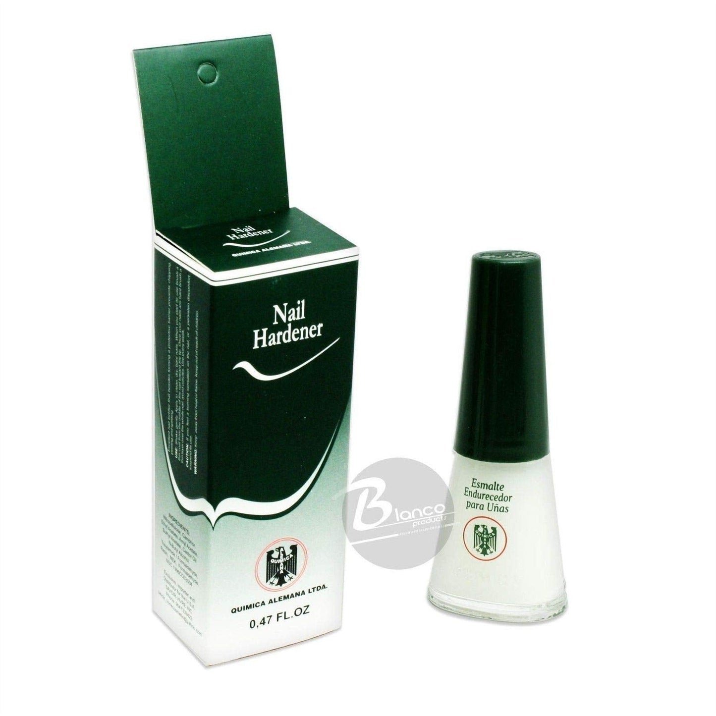 3 Bottles Quimica Alemana Nail Hardener Strengthener Polish Treatment 0.47 oz Beauty & Personal Care Química Alemana