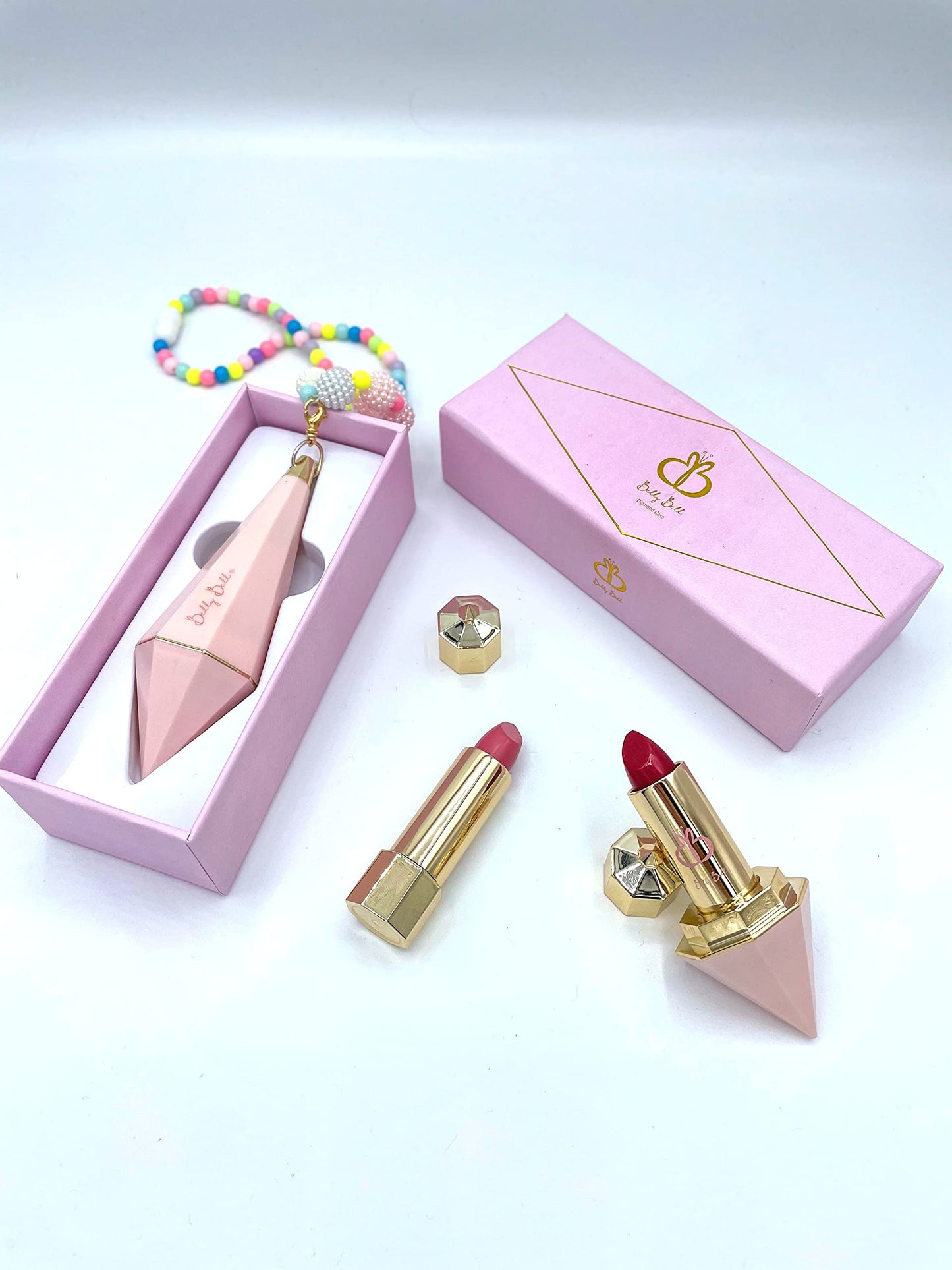 Belly Bell Kids Diamond Lipstick Set Beauty & Personal Care Belly Bell