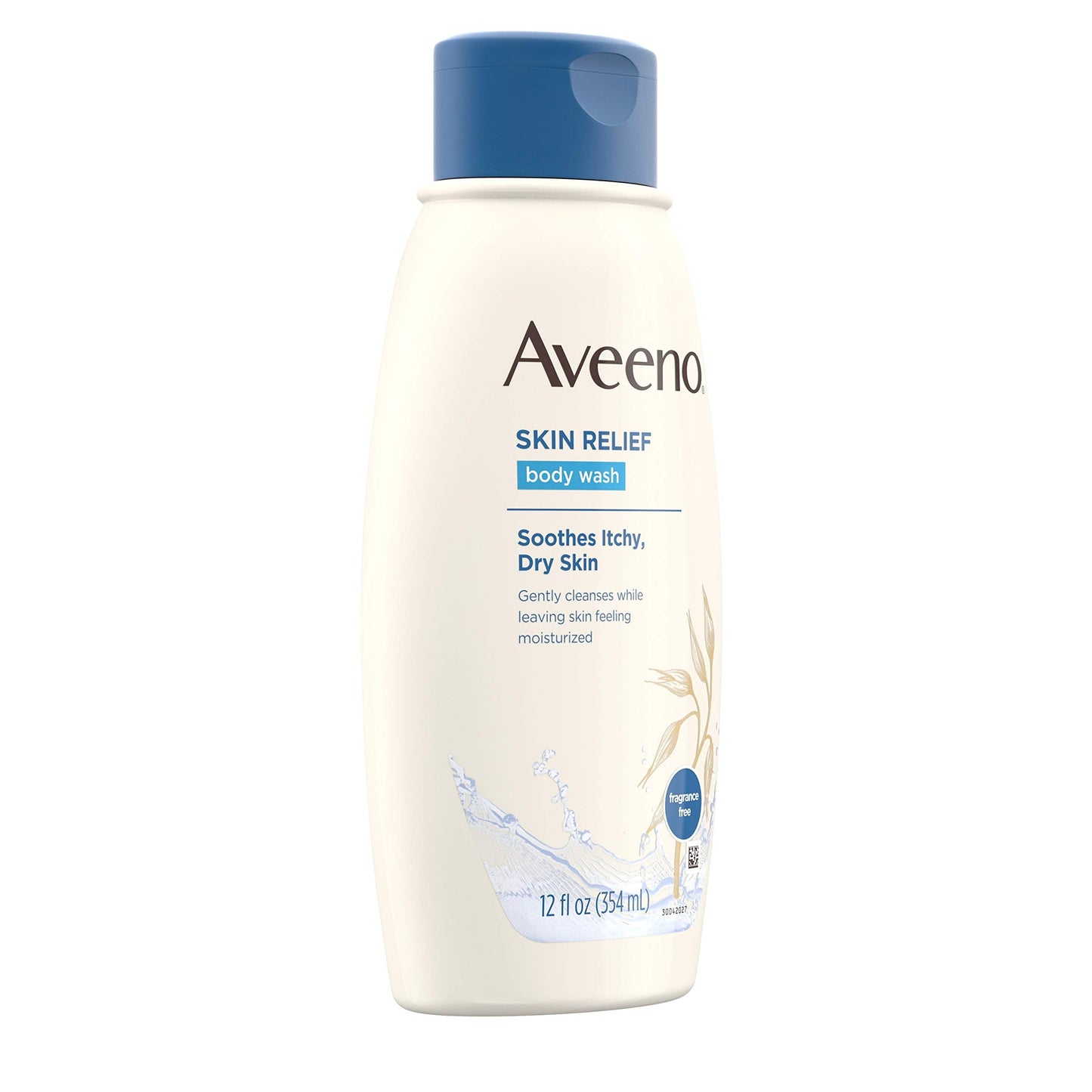 Aveeno Skin Relief Fragrance-Free Body Wash with Oat to Soothe Dry Itchy Skin, Gentle, Soap-Free & Dye-Free for Sensitive Skin, 12 fl. oz (Pack of 2) Beauty & Personal Care Aveeno