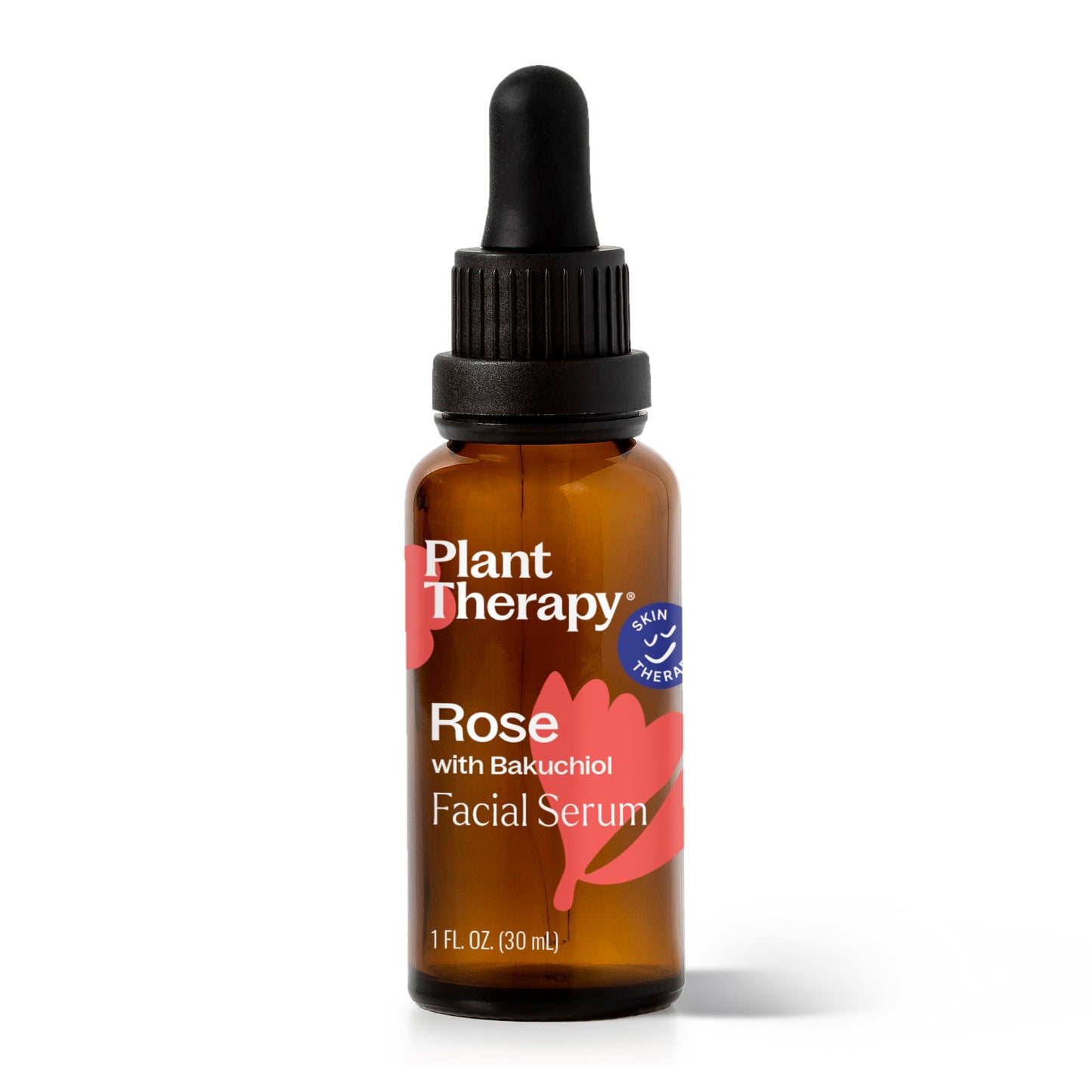 Plant Therapy Rose with Bakuchiol Facial Serum 1 oz with Rose Extract, Rosehip Seed Oil, and Carrot Seed Oil, Reduces the Appearance of Fine Lines Beauty & Personal Care Plant Therapy