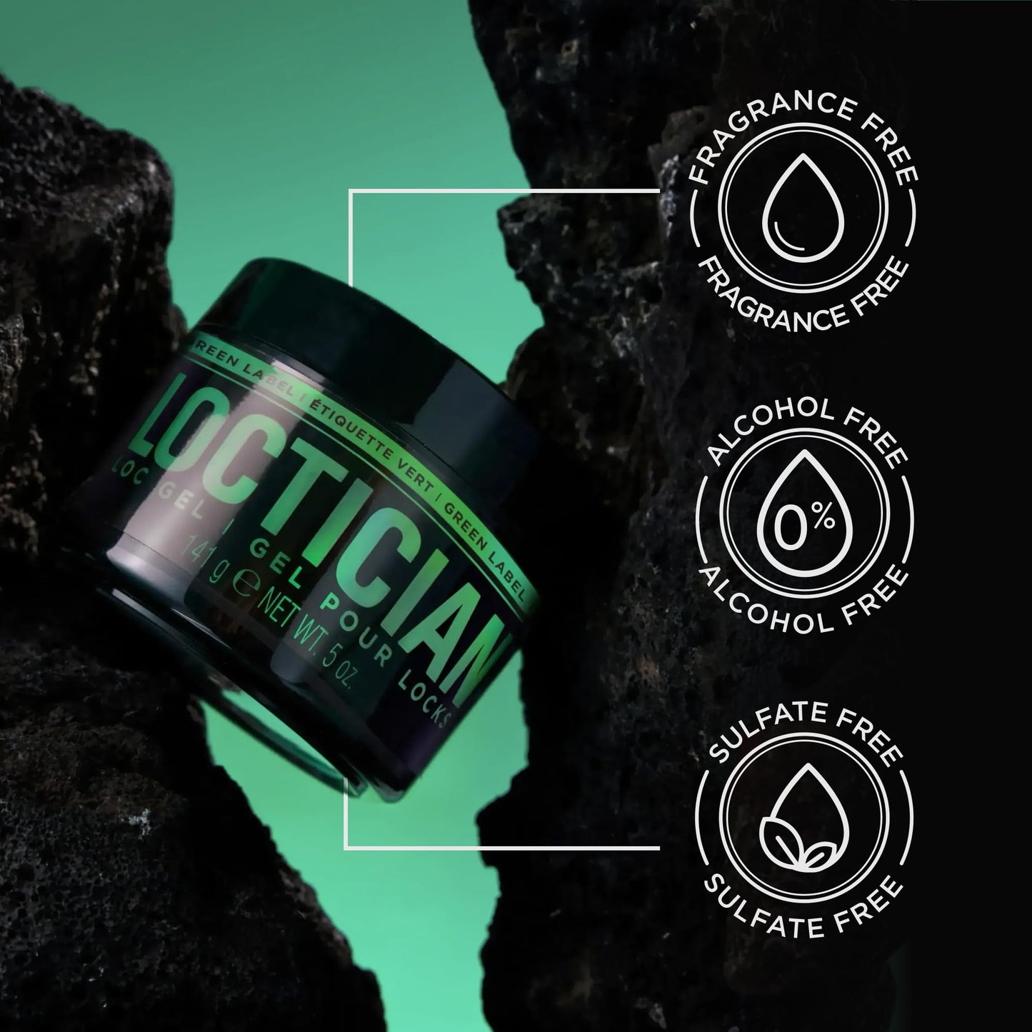 Style Factor LOCTICIAN Green Premium Pomade with Buriti & Avocado Oils Max Hold, Unscented, Clean, Expert Styling Gel for Locs, Twists, Braids for All Beauty & Personal Care Style Factor