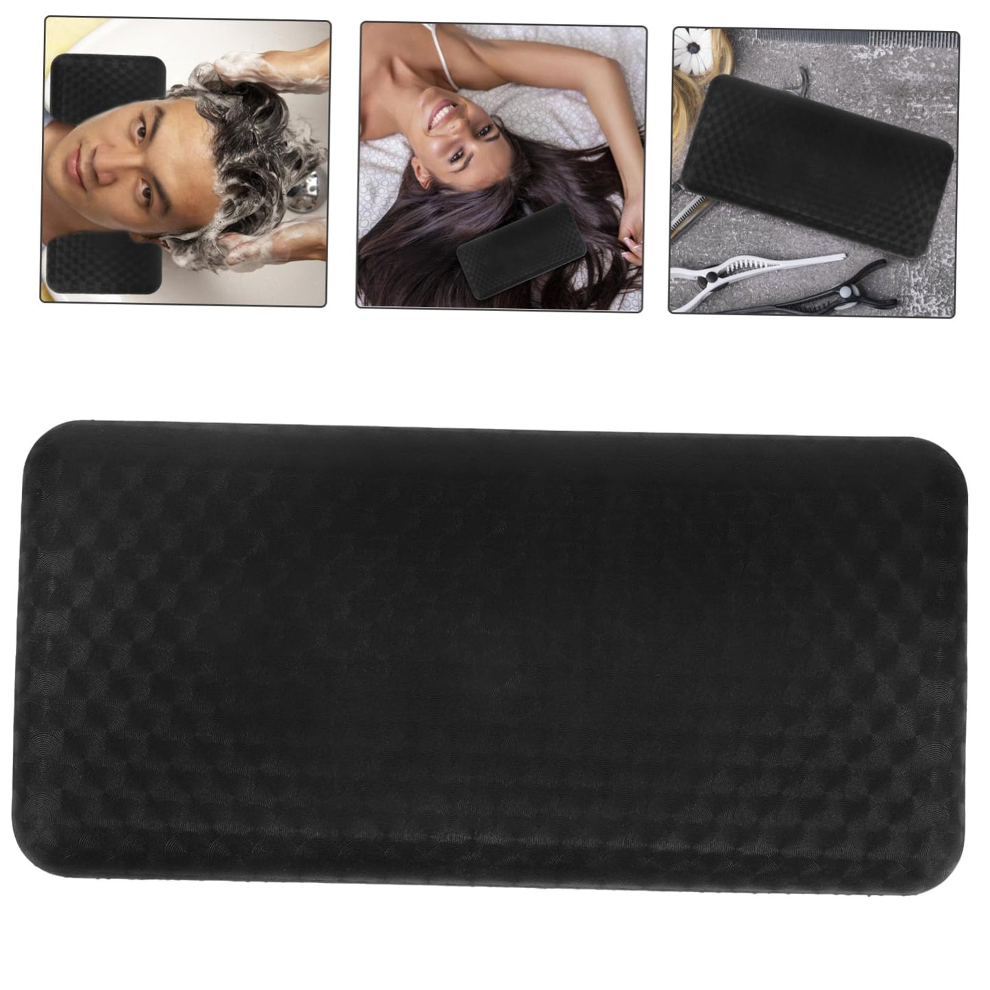 Angoily Shampoo Bowl Neck Pillow Comfortable Hair Washing Cushion for Salon Use Ergonomic Design for Neck Support and Reusable Wash Basin Pad Beauty and Personal Care Angoily