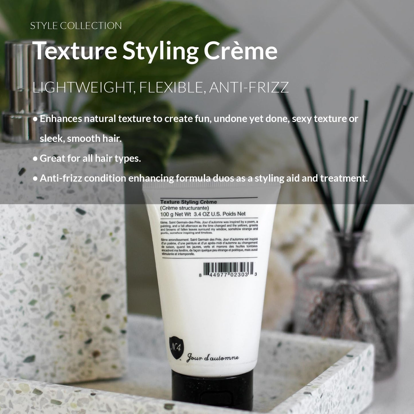 Texture Styling Creme, Controls Frizz, Enhances Movement and Texture, Defines Curls, Flexible and Weightless Control 3.4 oz Beauty & Personal Care Number 4