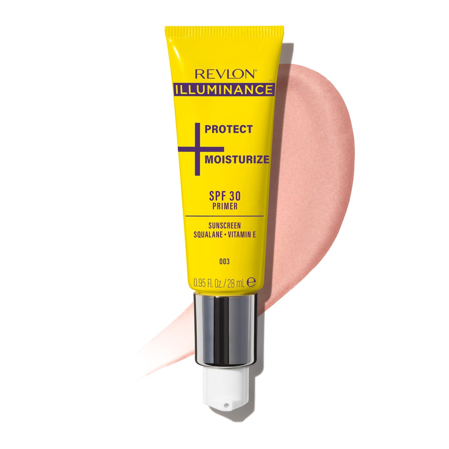 Revlon Illuminance Moisturizing Primer with SPF 30, Face Makeup Primer with Sunscreen, Squalane & Vitamin E, No White Cast, Transparent Finish, 003 Beauty & Personal Care REVLON