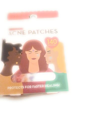 Andrea Grace Pimple Patches for Face (140 Count) - Cute Acne Patches with Hydrocolloid, Salicylic Acid, Retinol, Aloe Vera & Tea Tree Extract - Fun Beauty & Personal Care Andrea Grace