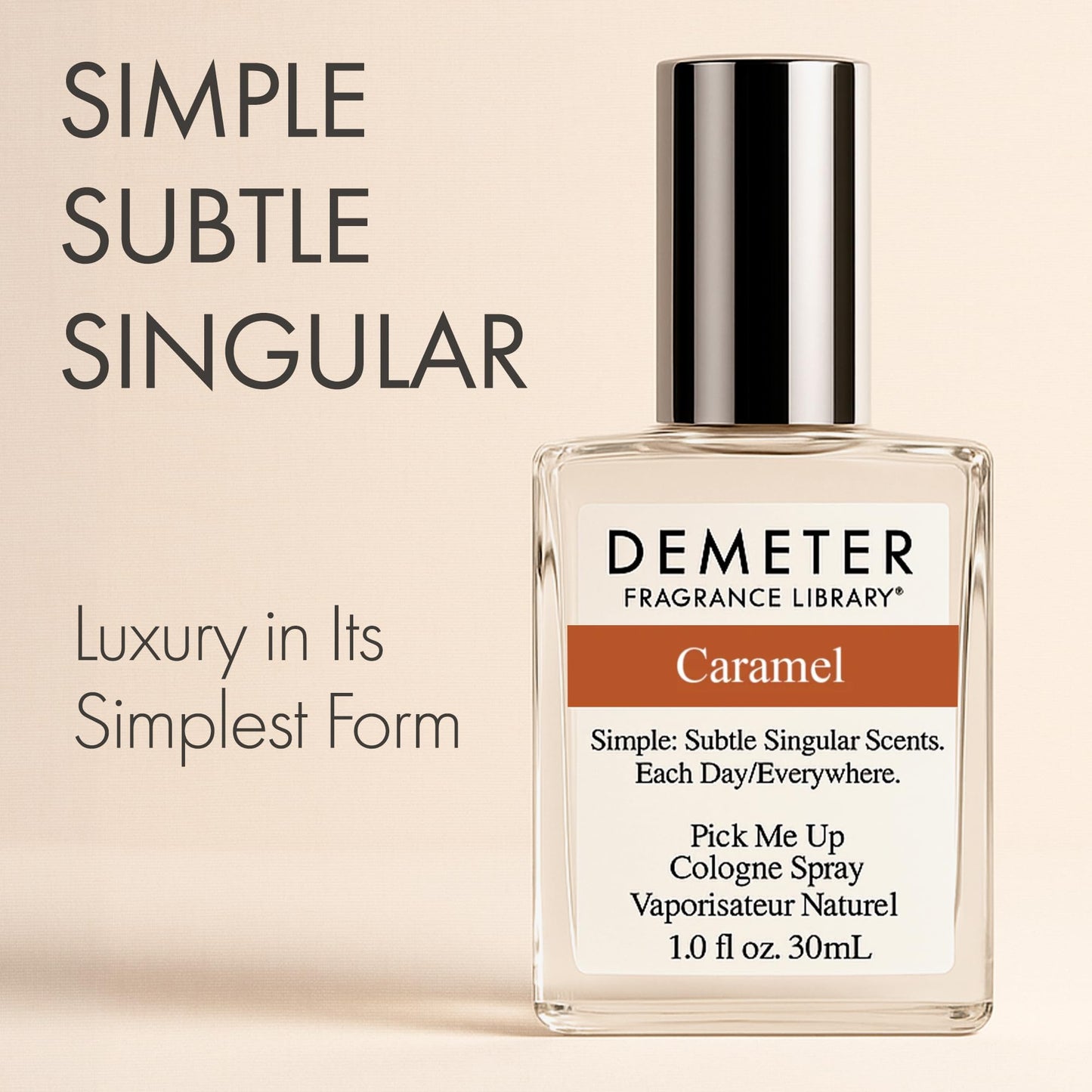 DEMETER Natural Perfume Spray Cologne for Women, Caramel ., 1 oz Beauty & Personal Care DEMETER