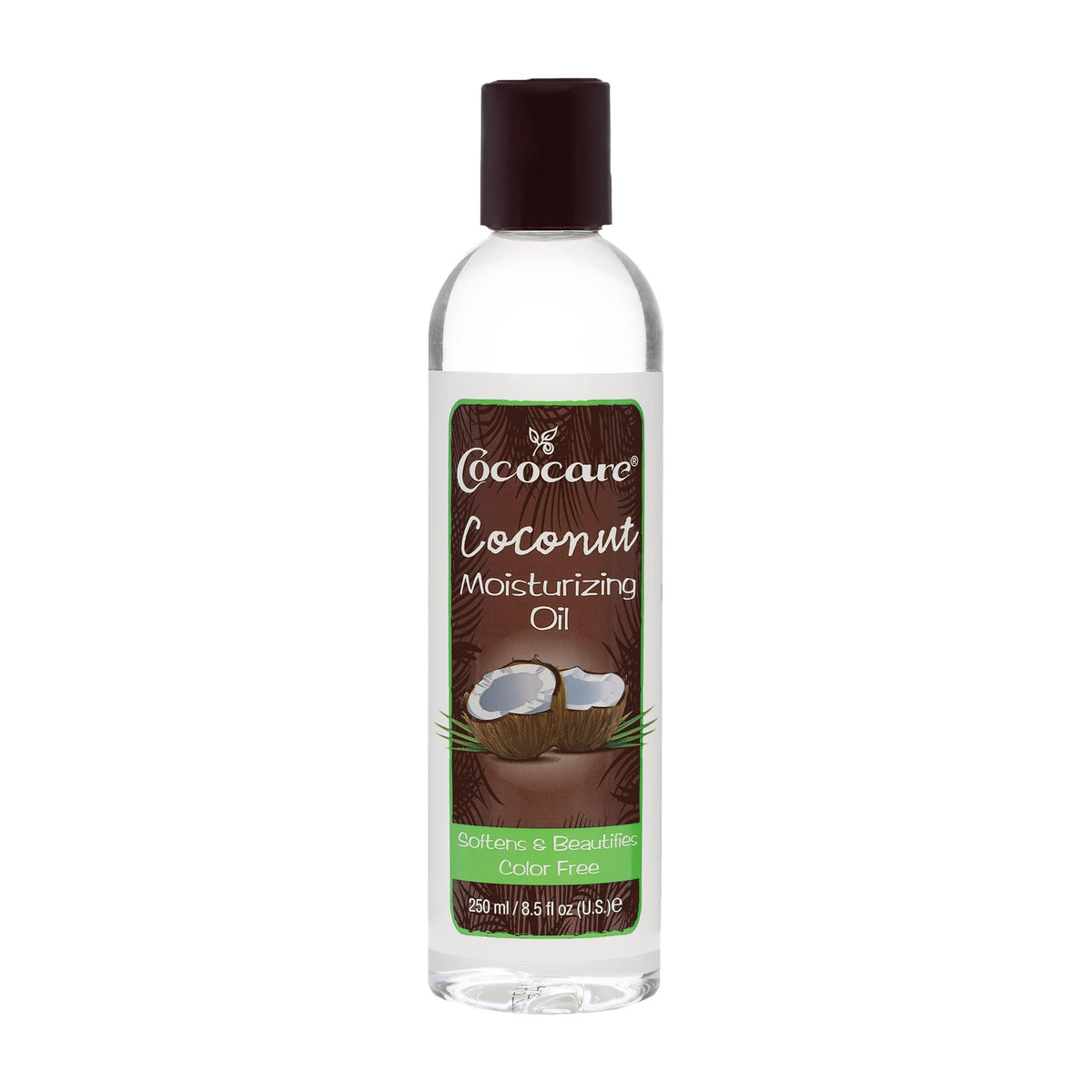COCOCARE Coconut Moisturizing Oil, Lightweight & Scented, 8.5 fl oz, 1 Pack