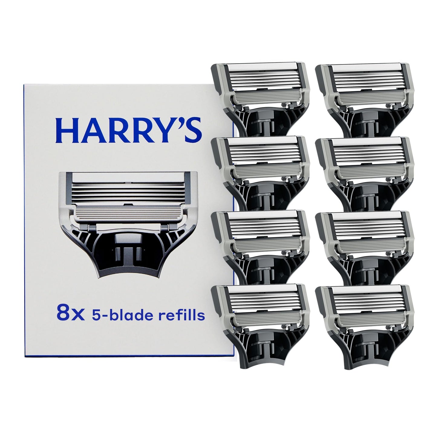 Harry's Original Razor Blades Refills - Razors for Men - German Engineered - 8 Count Beauty and Personal Care Harry's