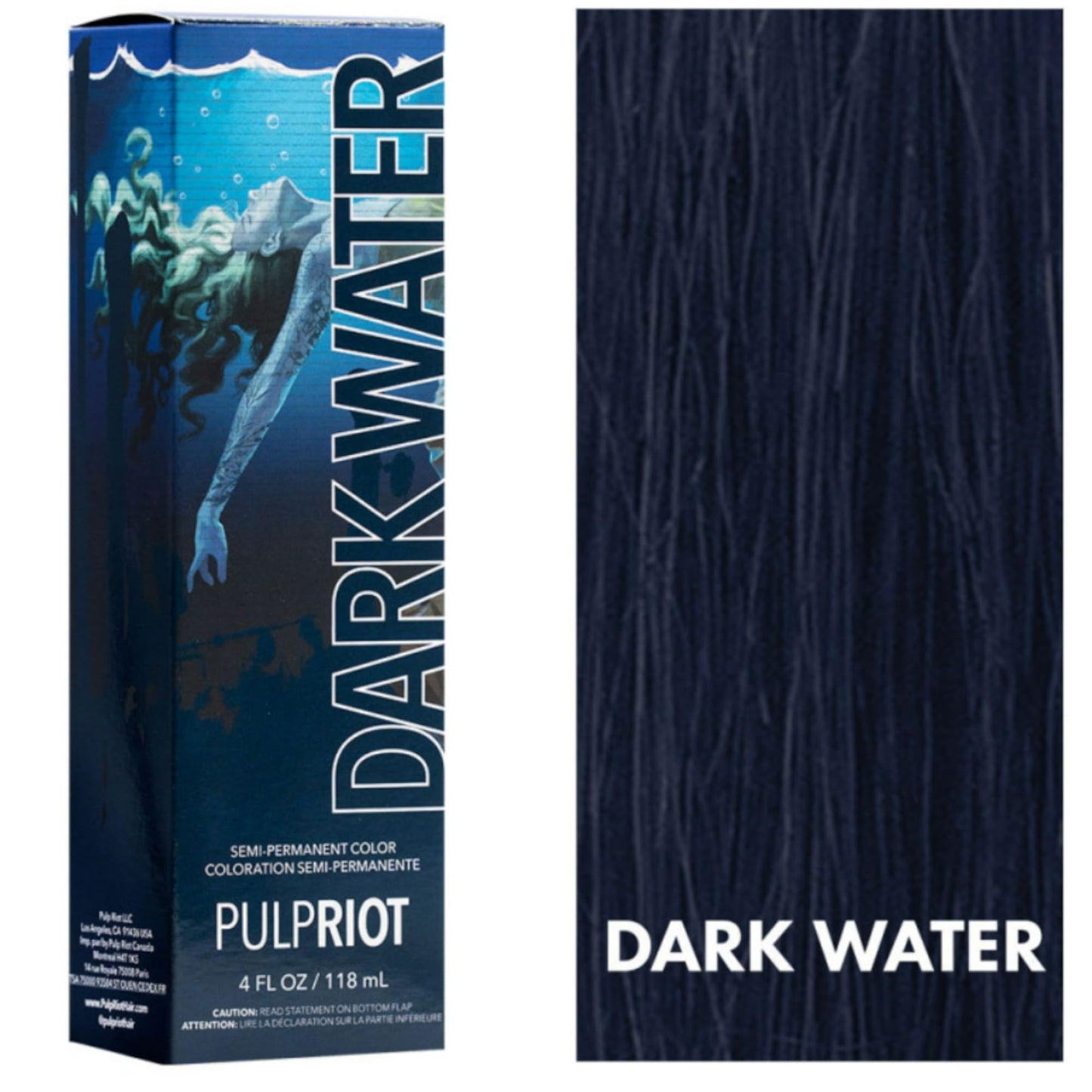 Pulp Riot Semi-Permanent Dark Water Color 4 fl oz Beauty & Personal Care Pulp Riot