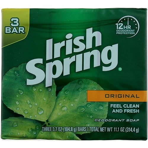 Irish Spring Original Deodorant Bar Soap 3 ct (Pack of 24) Beauty & Personal Care Irish Spring