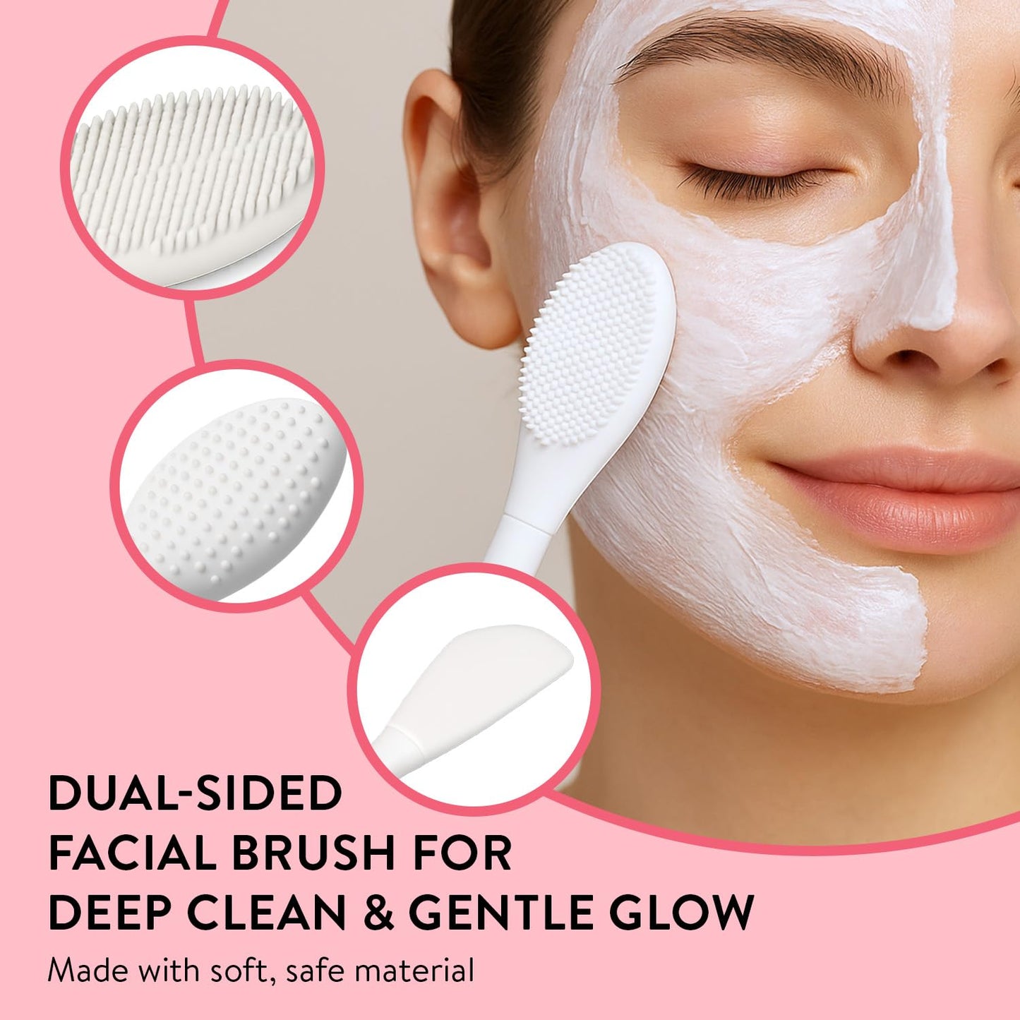 Gifts for Women 8pcs Cherry Blossom Spa Set, Bath and Body Self Care Gift Beauty and Personal Care BODY & EARTH