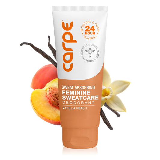 Carpe Feminine Sweatcare Intimate Deodorant - pH Balanced, 24Hr Moisture & Odor Control Whole Body Deodorant for Women - Gynecologist Tested & Safe Beauty and Personal Care Carpe