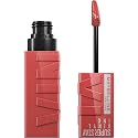 Maybelline Super Stay Vinyl Ink Longwear No-Budge Liquid Lipcolor Makeup, Highly Pigmented Color and Instant Shine, Peachy, Peachy Nude Lipstick, 0.14 Beauty & Personal Care MAYBELLINE
