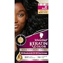 Schwarzkopf Keratin Permanent Hair Dye Cream, 1.2 Jet Black, Professional Quality Color for Up to 100% Gray Coverage, Bond Enforcing System Beauty & Personal Care Schwarzkopf