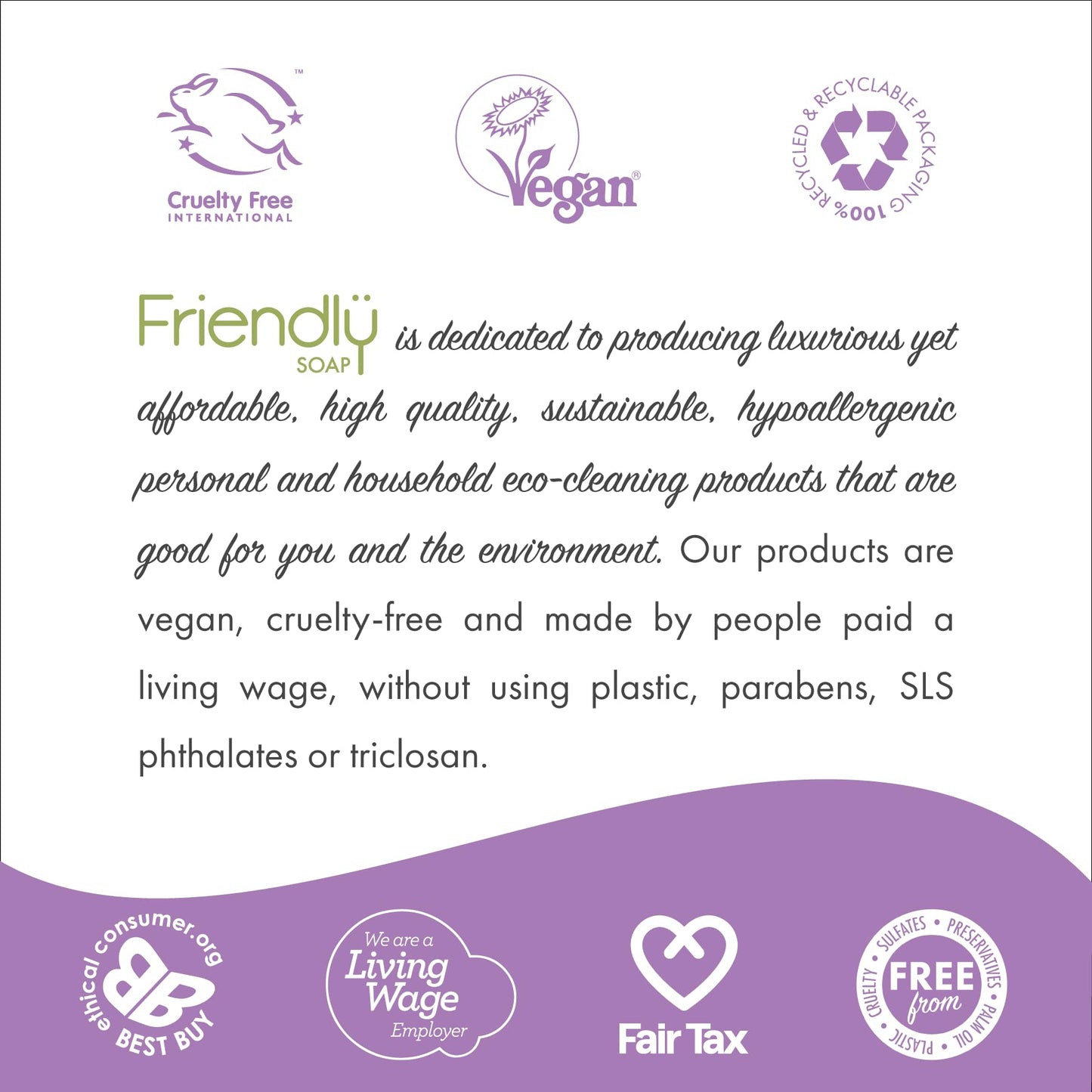 Friendly Soap - Peppermint and Eucalyptus Shampoo Bar - 3.35 oz - Lite Blue Beauty & Personal Care Friendly Soap