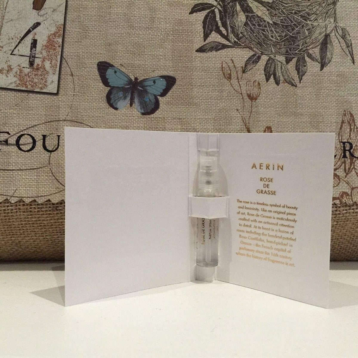 Lot of 2 Aerin Rose De Grasse Parfum .07 Oz / 2 Ml Travel Mini Spray Beauty & Personal Care AERIN