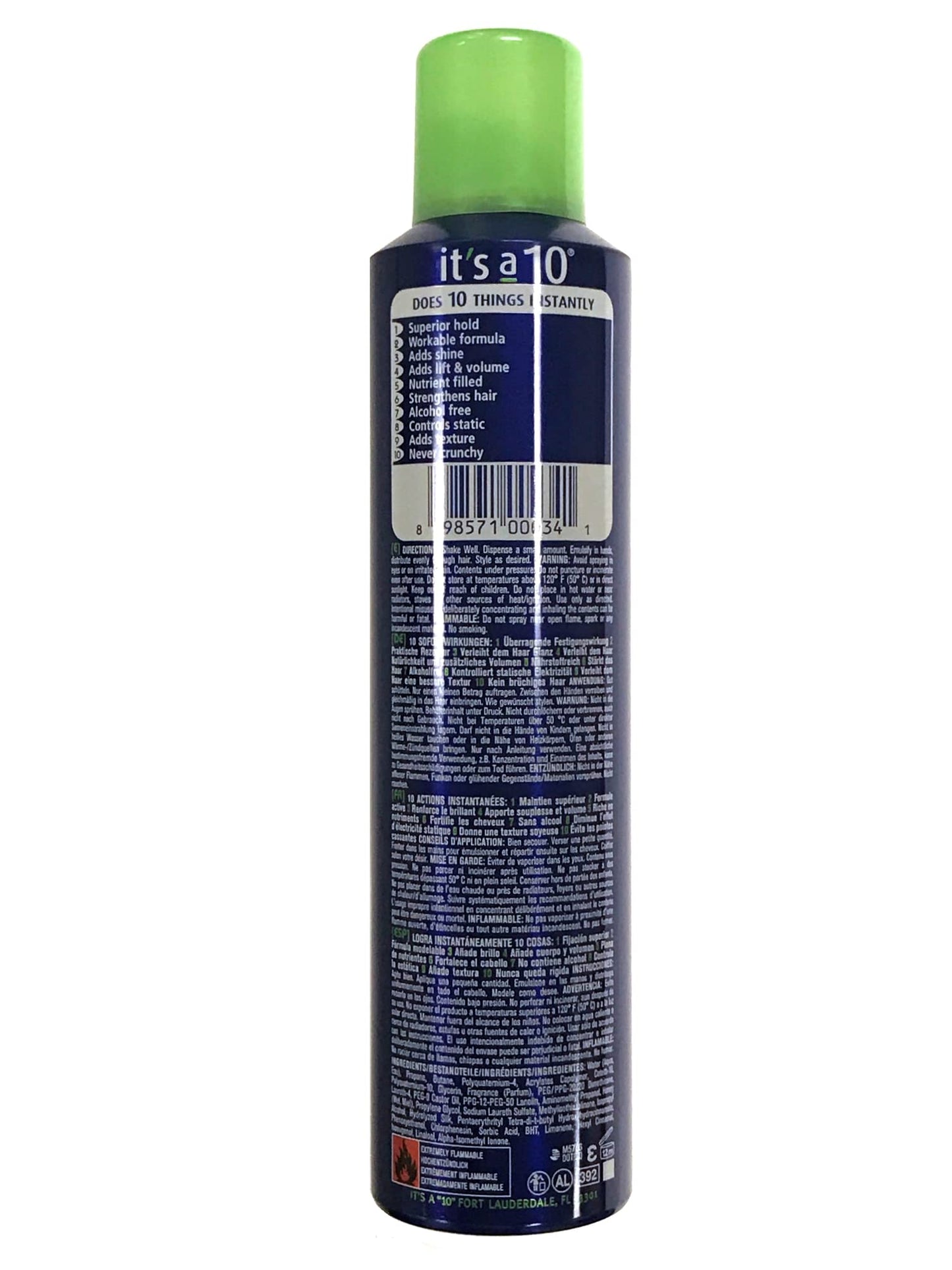 It's a 10 Haircare Miracle Styling Mousse for Unisex, 9 Ounce Beauty & Personal Care It's a 10 Haircare