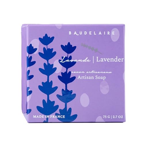 Provence Sante Luxury French Cleansing Bar - Moisturizing Shea Butter - Triple-milled Lavender Fragrance, (2 Bar Set) 2.7oz Gift Box Beauty & Personal Care Provence Sante