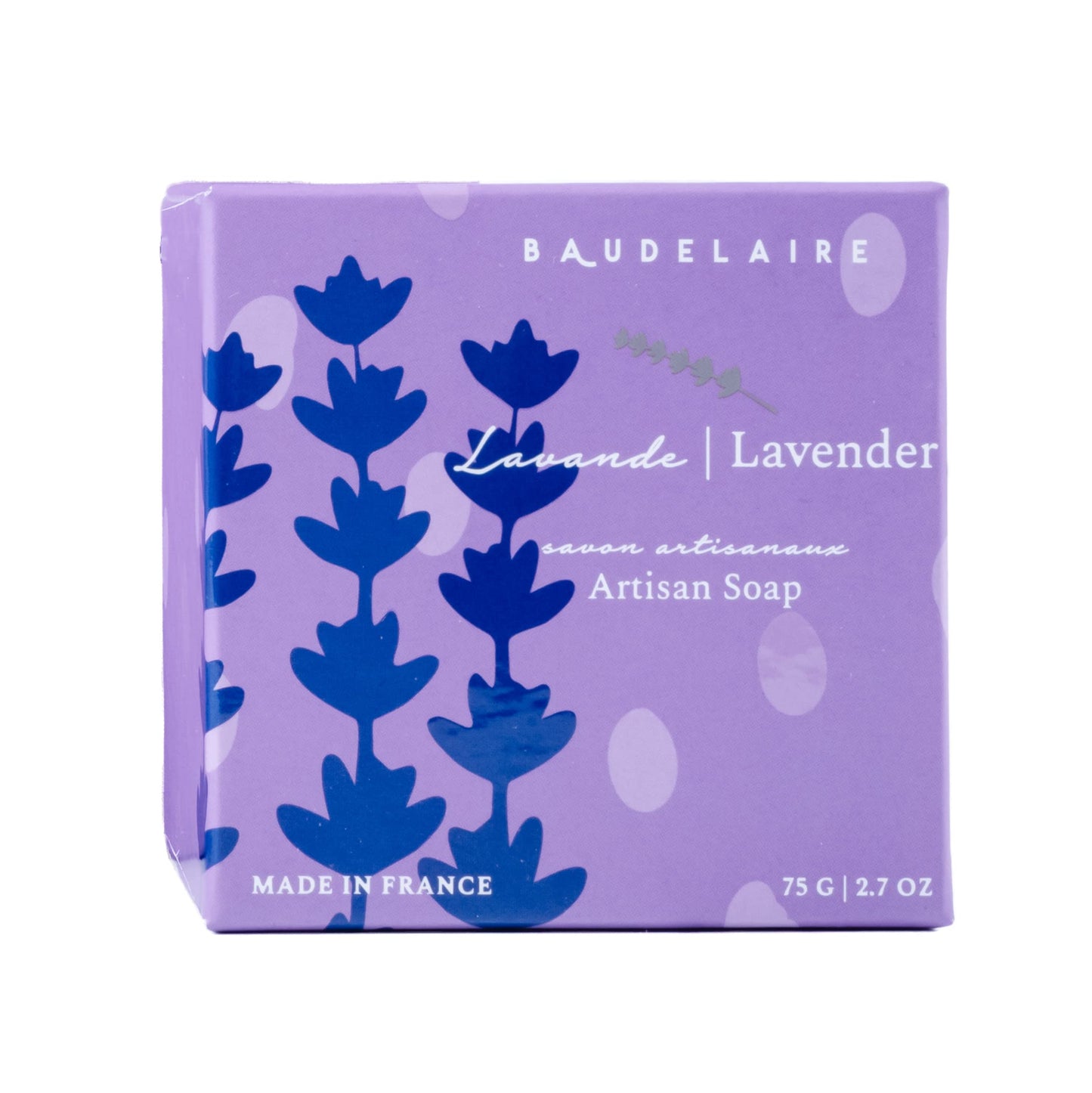 Provence Sante Luxury French Cleansing Bar - Moisturizing Shea Butter - Triple-milled Lavender Fragrance, (2 Bar Set) 2.7oz Gift Box Beauty & Personal Care Provence Sante
