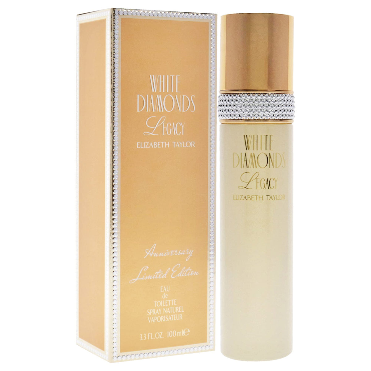 Elizabeth Taylor White Diamonds Legacy EDT Spray Women 3.3 oz Beauty & Personal Care Elizabeth Taylor