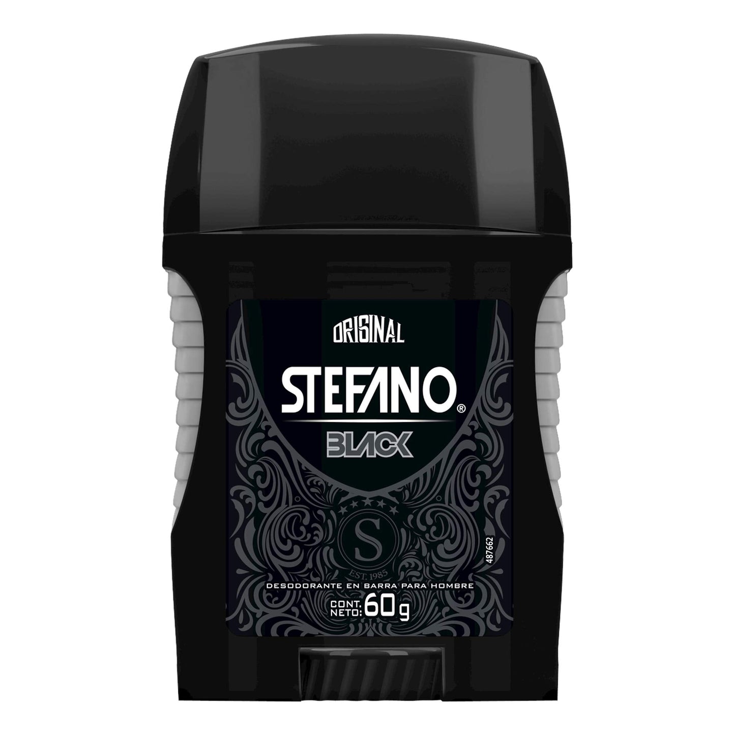 Stefano Stick Deodorant for Men 2.5oz, Desodorante Estefano Barra 60gr (Black) Beauty and Personal Care Stefano