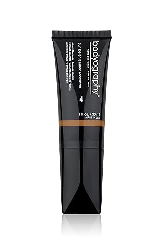 Bodyography Sun Defense Tinted Moisturizer, 1.5 oz | Lightweight SPF Tint with Hyaluronic Acid & Mineral Pigments | Hydrating, Vegan Sheer Coverage Beauty & Personal Care Bodyography