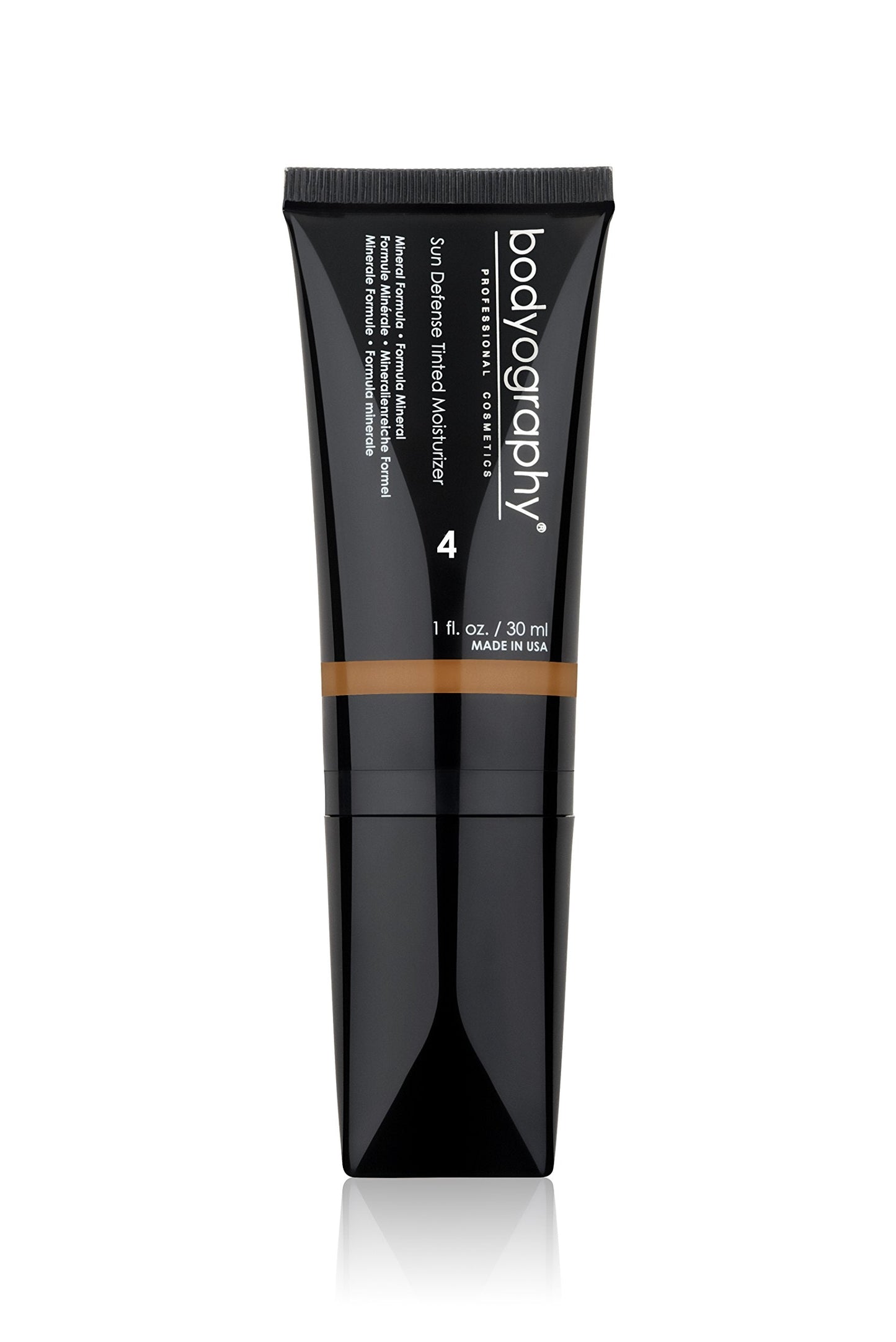 Bodyography Sun Defense Tinted Moisturizer, 1.5 oz | Lightweight SPF Tint with Hyaluronic Acid & Mineral Pigments | Hydrating, Vegan Sheer Coverage Beauty & Personal Care Bodyography