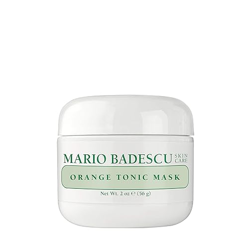 Mario Badescu Orange Tonic Mask for Combination, Oily, Sensitive Skin, Face Mask with Kaolin Clay & AHAs That Deeply Cleanses Pores, Reduces Excess Beauty & Personal Care Mario Badescu