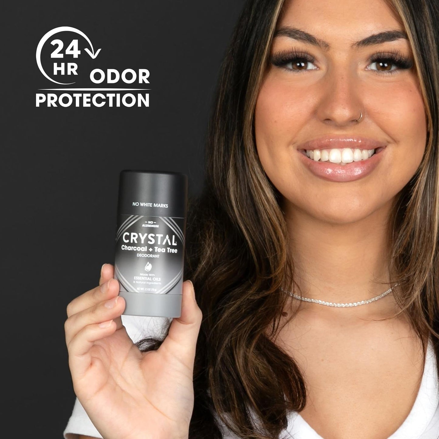 Crystal Magnesium Solid Stick Natural Deodorant, Non-Irritating Aluminum Free Deodorant for Men or Women, Safely and Effectively Fights Odor, Baking Beauty and Personal Care Crystal Essence