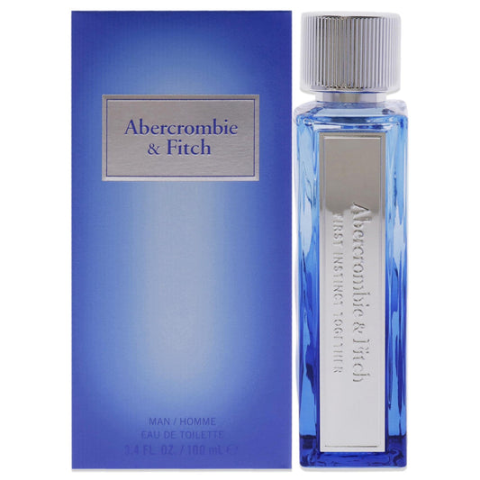 Abercrombie & Fitch First Instinct Together Men EDT Spray 3.4 oz, (ABEPFM018) Beauty & Personal Care Abercrombie & Fitch